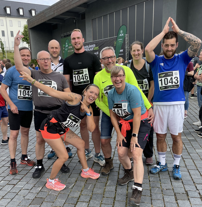 Das gut gelaunte AMK-Team